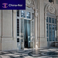 Entry door Palazzo Madama - Turn, Italienwoodenpivoting with offset axistraditional