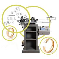 Automatic coiler for wire