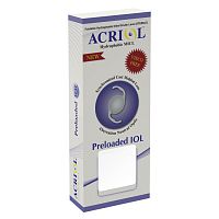Monofocal intraocular lens Acriol Pre-Loaded