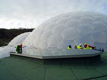 Metal glass roof MONO PITCHED
