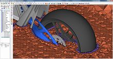 CAD software HyperMeshmodelingprocessfor aeronautics