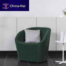 Contemporary lounge chair Blom fabricleatherrotomolded polyethylene