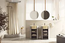 Contemporary bathroom I CATINI - CANAPA/AVENAceramiclacquered wood