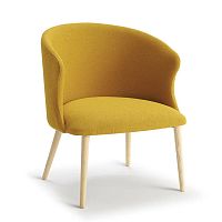 Contemporary armchair Ola fabricplywoodcustomizable color