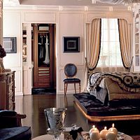 Traditional chair PARISIAN OPERA : AS1008Kindoorfabriccherrywood