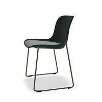 Contemporary chair BALTIC 2 REMIX indoorpolypropylenewire base