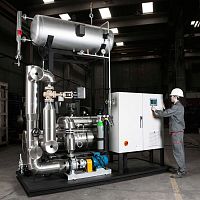 Thermal fluid boiler CE seriessteamelectricvertical