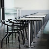 Contemporary chair MONTMARTREindooroutdoorwood