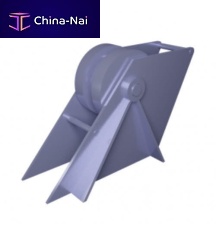 Ship warping fairlead 9095rollerstainless steel