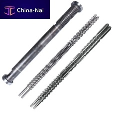 Bimetallic extrusion barrel twin-screw