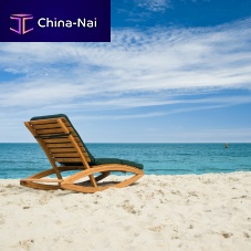Contemporary sun lounger JOYwoodencommercialrocker