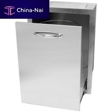 Kitchen trash can A-TRHD built-instainless steeloutdoor