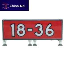 Information sign L-858 seriesdirectionalstaticfor runway