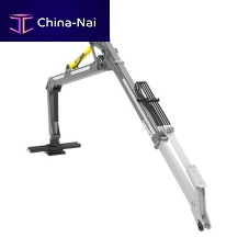 Articulated log loader FC4tractor-mounted