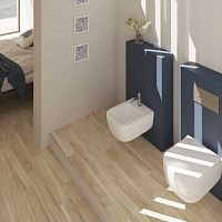 Wall-hung bidet installation unit Daisy