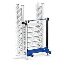 Metal sheet buffer storage system