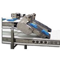 Vertical divider for conveyormultiplebelt
