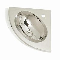 Wall-mounted washbasin SWANNcoppercornercontemporary