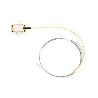 Superluminescent light source visiblefor fiber optics