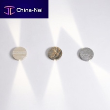 Contemporary wall light LANEindoorstonecircular