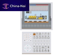 HMI with keyboard panel-mount