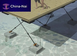 Elastic mooring system