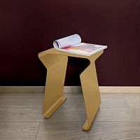 Contemporary stool Fun steelsteel basesled base