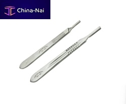 Metal handle scalpel handle 08.161