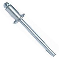 Blind rivet countersunk headflat-headlarge head