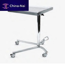 Stainless steel instrument table MAYO-RT