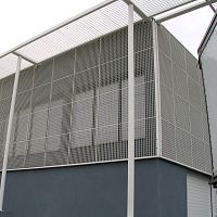 Facade grating PRESS-LOCKEDstainless steelaluminum