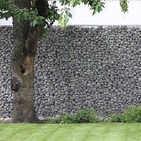 Modular gabion ECCOFENCE KIT seriesfor erosion controlprotectionwall