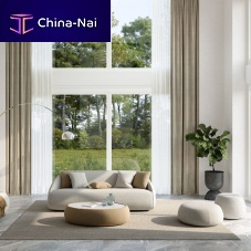 Contemporary pouf VIGOacrylic fabricaluminumround