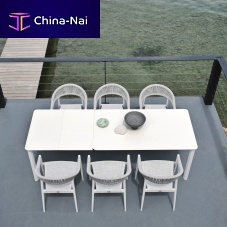Contemporary dining table SYSTEMHPLceramicaluminum base