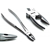 Pediatric dental extraction forceps TI-03-1004for tooth rootsfor upper molarsfor lower molars