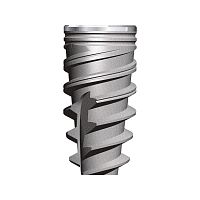 Conical dental implant 11.3708titaniumtaperedspiral