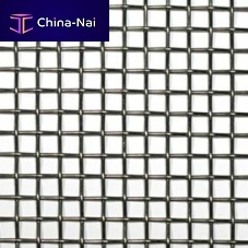 Steel woven wire fabric NELSONfor facadesolar shadingsquare mesh