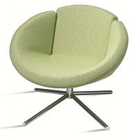 Contemporary armchair BIG BETTY BOOMpolyurethanestar baseswivel