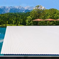 Slatted swimming pool cover UNTERFLURautomaticsecurity