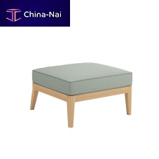 Contemporary pouf VALENCIA fabricteakrectangular
