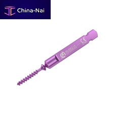 Foot compression bone screw Snap-Off handbreak-offmetallic