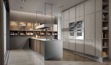 Contemporary kitchen ESTETICAtraditionalwoodenisland