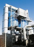 Solvent distillation unit