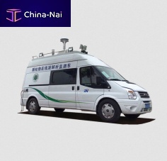 Outdoor air quality monitor Mobile AQMSfor environmental analysismobile