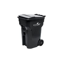 Plastic waste bin ECOCART®crane-liftfor recycling2-wheel