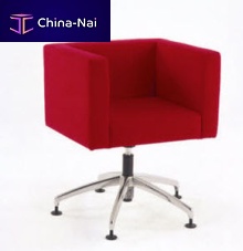 Contemporary armchair CHARLIEtextilestar baseswivel
