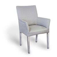 Contemporary chair CUBEindoorfabricoak