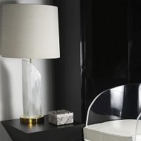 Table lamp AURORAbrasscrystalcontemporary