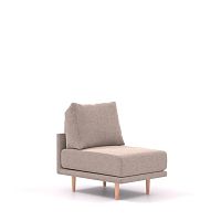Contemporary fireside chair Clooodsfabricbeechplywood