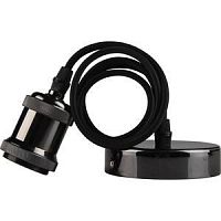 Pendant lamp KPDTCS1E27-BCHmetalbronzechrome